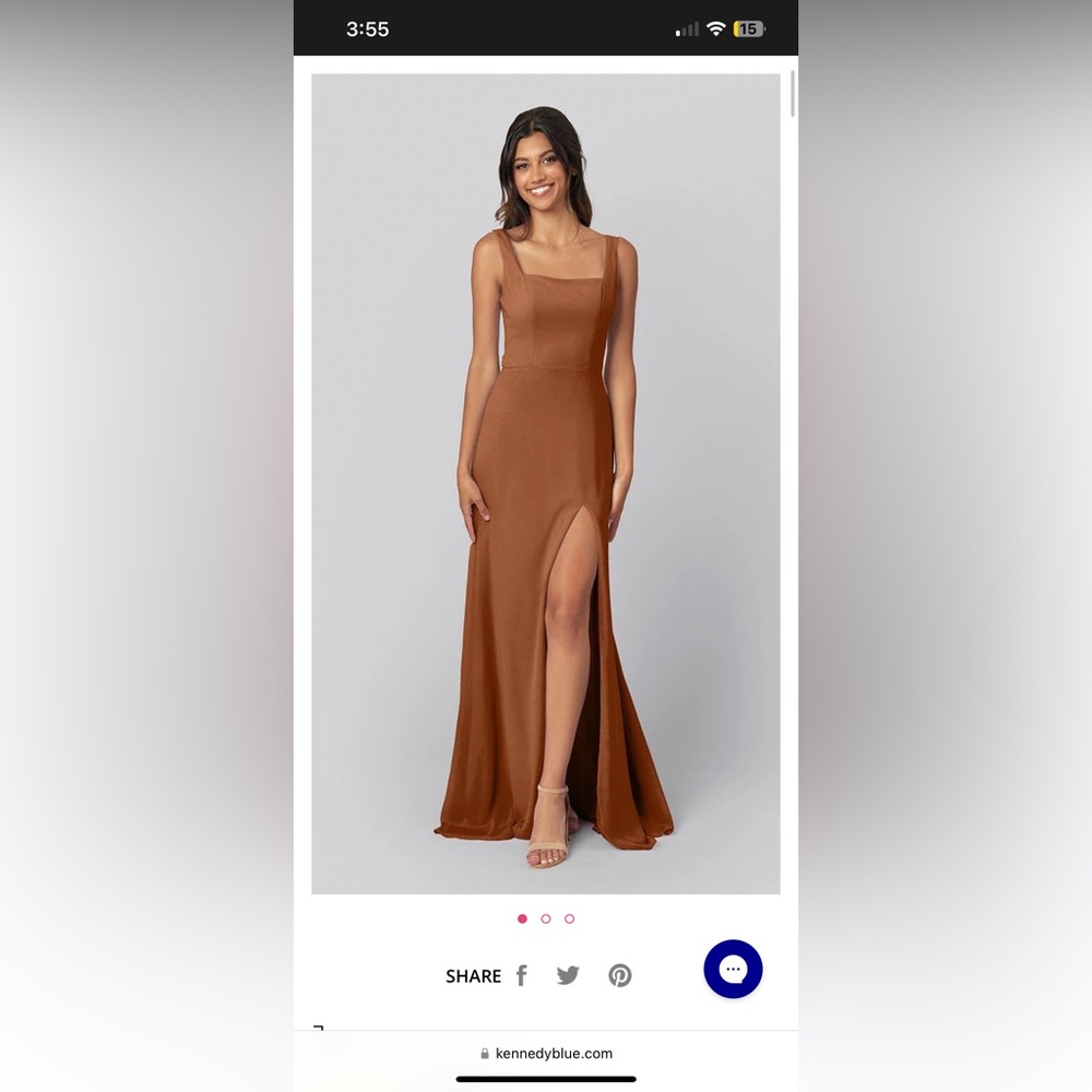 Buddy Grey Jay bridesmaid dress